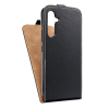 Etui z klapką pionowe na Samsung A54 5G Slim Flexi Fresh czarne-476722