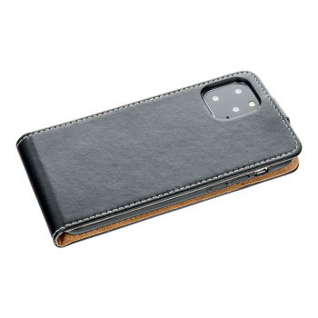 Etui z klapką pionowe na Samsung A52 5G / A52 LTE ( 4G ) / A52s 5G Slim Flexi Fresh czarne-476607