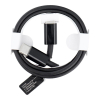 Kabel USB C do USB C PD 40W 1 m HD23 czarny -478611