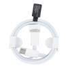Kabel USB C do USB C PD 40W HD23 1 m HD23 biały -478617