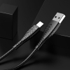 Kabel USB A do Typ C VEGER 2,4A V104 1,2 m czarny-478643
