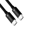 Kabel USB C do USB C Forcell F-Energy QC4.0 PD 3A 60W 0,5 m C338 czarny-478735