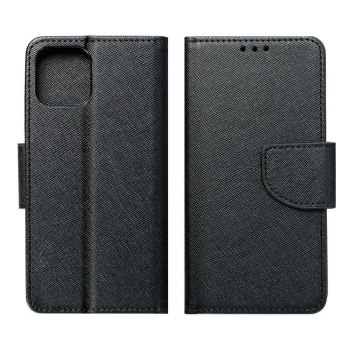 Etui z klapką na Samsung S25 FE Fancy Book czarne-478232