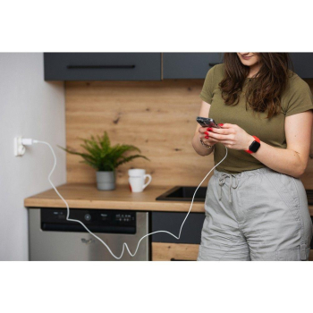 Kabel USB C do USB C Forcell F-Energy QC4.0 PD 3A 60W 2 m C338 biały-478715