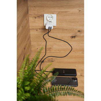 Kabel USB C do USB C Forcell F-Energy QC4.0 PD 3A 60W 0,5 m C338 czarny-478736