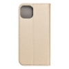 Etui z klapką na iPhone 15 PLUS Smart Case Book złote-481256