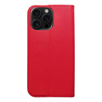 Etui z klapką na iPhone 16 PRO MAX Smart Case Book czerwone-482196