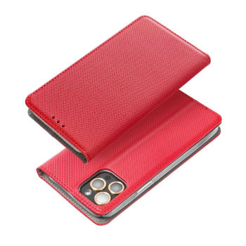 Etui z klapką na Xiaomi Redmi NOTE 14 4G (GLOBAL - 163,25mm x 76,55mm x 8,16mm) Smart Case Book czerwone-482749