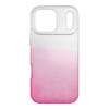 Etui na iPhone 17 Pro Max / 18 Pro Max (low camera edge) Shining transparentne różowe-487164