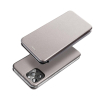 Etui z klapką na iPhone 16 PRO Elegance Book stalowe-489145
