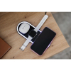 Ładowarka indukcyjna Forcell F-Energy Ellipse 3w1 Qi QC 15W kompatybilna z Apple + kabel USB C do USB A czarna-489287