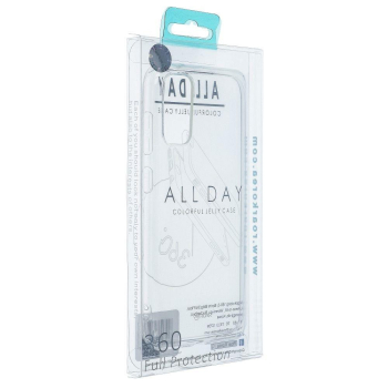 ROAR futerał ALL DAY COLORFUL JELLY do IPHONE 12 Mini transparentny-489547