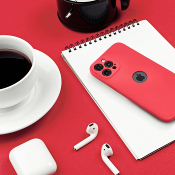 Etui na iPhone 16 Soft czerwone-492041