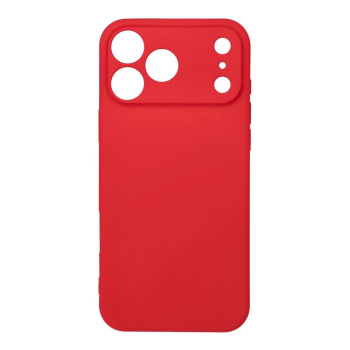 Etui na iPhone 17 Pro Max / 18 Pro Max (low camera edge) Soft czerwone-492523