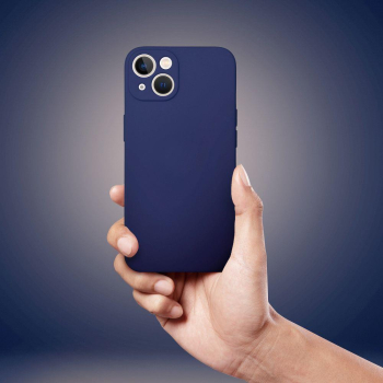 Etui na iPhone 17 AIR Soft ciemnoniebieskie-492547