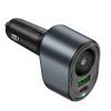 Ładowarka samochodowa Hoco USB A + USB C + gniazdo zapalniczki PD QC3.0 3A 35W Z56 czarna-493231