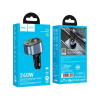 Ładowarka samochodowa Hoco USB A + USB C + gniazdo zapalniczki PD QC3.0 3A 35W Z56 czarna-493236