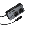 Rozdzielacz gniazda zapalniczki Hoco 2 porty max 200W PD66W/1C2A Z66 czarna-493330