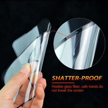 Szkło hybrydowe Bestsuit Flexible 5D Full Glue do iPhone 15 czarny-501364