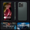 SPIGEN futerał LIQUID AIR do IPHONE 15 Pro Max abyss green-502564
