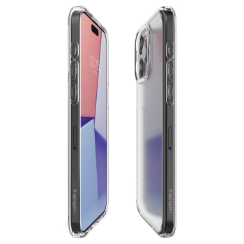 SPIGEN futerał ULTRA HYBRID do IPHONE 15 Pro frost clear-502617
