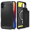 SPIGEN futerał RUGGED ARMOR MAG kompatybilny z MagSafe do IPHONE 16 matte black-503221