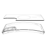 SPIGEN futerał ULTRA HYBRID MAG kompatybilny z MagSafe do SAMSUNG S25 Edge clear white-503401