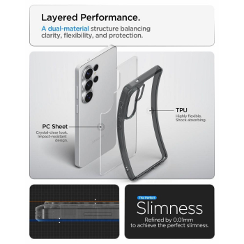 SPIGEN futerał ULTRA HYBRID do SAMSUNG S26 Ultra space crystal-504428