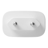 Ładowarka sieciowa do telefonu VEGER USB A + Typ C PD QC3.0 3,25A 65W + kabel USB C do USB C TR67 biała-632630
