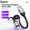 Kabel USB A do typ C Hoco PD 3A 1,5 m X121 czarny-632816