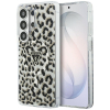 GUESS futerał do SAMSUNG S26 Ultra GUHMS26LHLEGTGLK (Magnetic IML Leopard Print Triangle) czarny