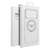 Etui na iPhone 14 Frame Circle Stand zgodne z MagSafe transparentne-635925