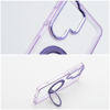 Etui na Samsung A37 Frame Circle Stand zgodne z MagSafe fioletowe-635963